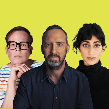 Poster of Selected Shorts: Anything But Politics with Host Tony Hale in New York.