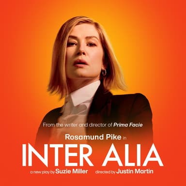 Poster of Inter Alia on Broadway in New York.