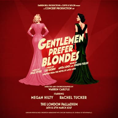 Poster of Gentlemen Prefer Blondes In London