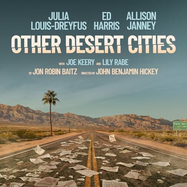 Poster of Other Desert Cities on Broadway in New York.