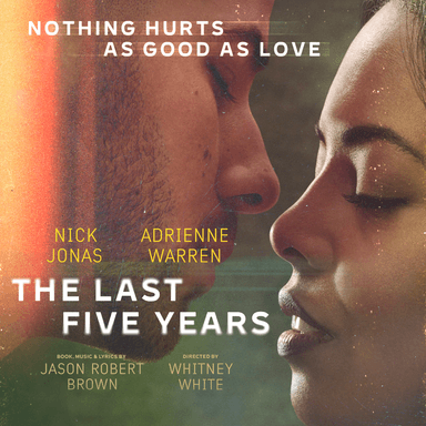 Poster of The Last Five Years on Broadway in New York.
