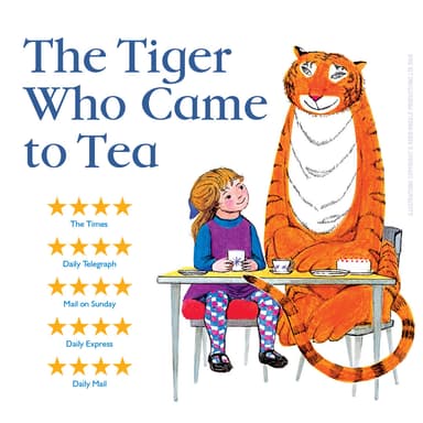 Poster of The Tiger Who Came To Tea In London