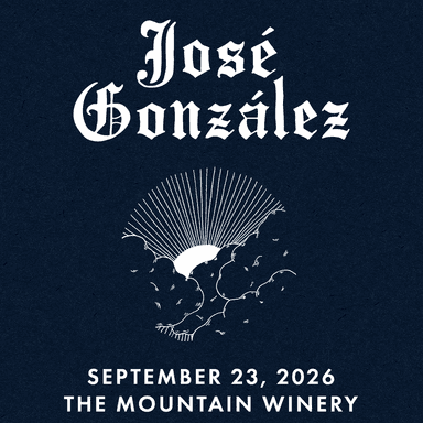 Poster of José González in LA.