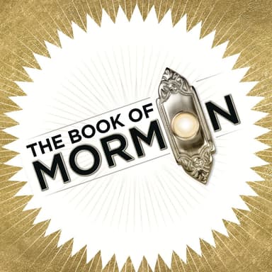 Poster of The Book of Mormons in LA.