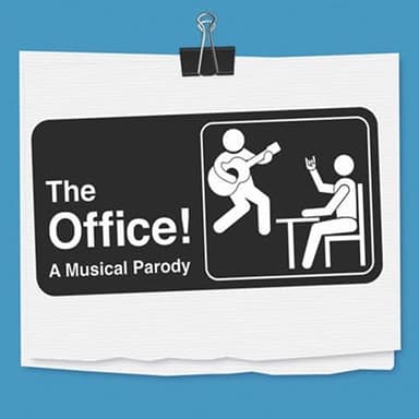 Poster of The Office! A Musical Parody in New York.
