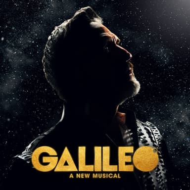Poster of Galileo on Broadway in New York.