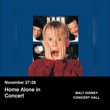 Poster of Home Alone in Concert in Los Angeles.