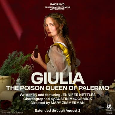 Poster of Giulia: The Poison Queen of Palermo in New York.