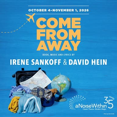 Poster of Come From Away in LA.