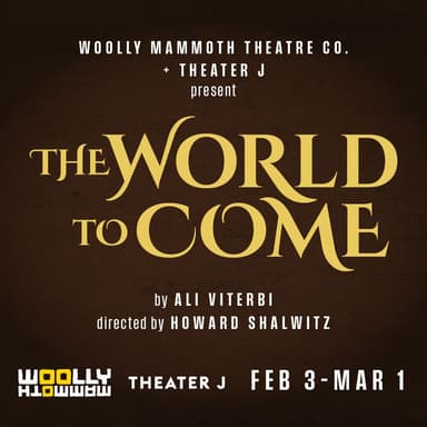 Poster of The World to Come in Washington.