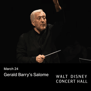Poster of Gerald Barry’s Salome in Los Angeles.