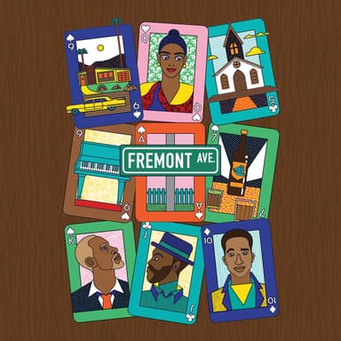 Poster of Fremont Ave. in Washington DC.