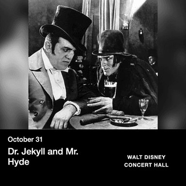 Poster of Dr. Jekyll and Mr. Hyde in Los Angeles.