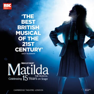 Poster of Matilda The Musical in London