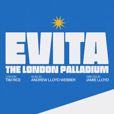 Poster of Evita in London