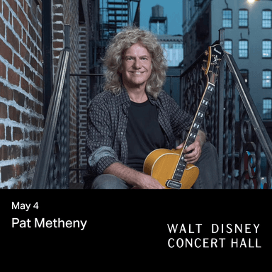 Poster of Pat Metheny in Los Angeles.