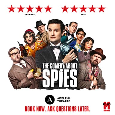 Poster of The Comedy About Spies In London