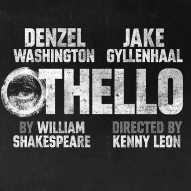 Poster of Othello on Broadway in New York.