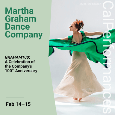 Poster of Martha Graham Dance Company - GRAHAM100: A Celebration of the Company’s 100th Anniversary in San Francisco.