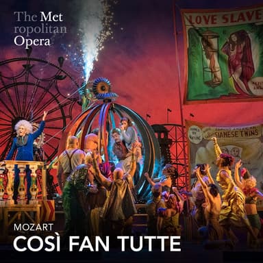 Poster of Così fan tutte in NYC.