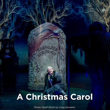 Poster of A Christmas Carol in Pasadena.