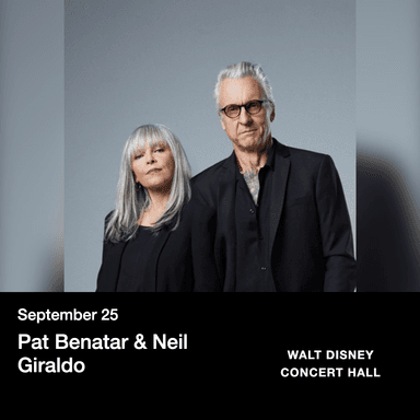 Poster of Pat Benatar & Neil Giraldo in Los Angeles.