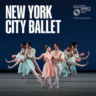 Poster of New York City Ballet in Los Angeles.