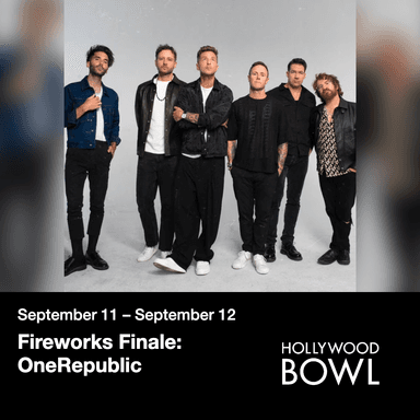Poster of Fireworks Finale: OneRepublic in Los Angeles.