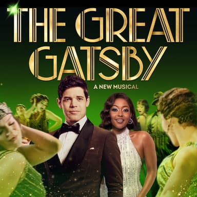 Poster of The Great Gatsby on Broadway in New York.