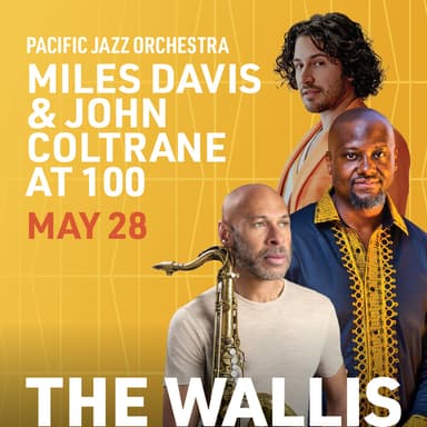 Poster of Pacific Jazz Orchestra in Beverly Hills.