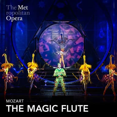Poster of The Magic Flute - Holiday Presentation in New York.
