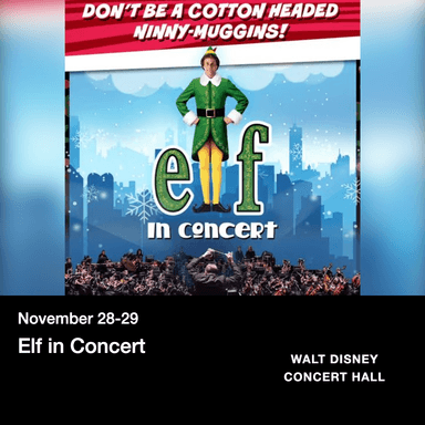 Poster of Elf in Concert in Los Angeles.