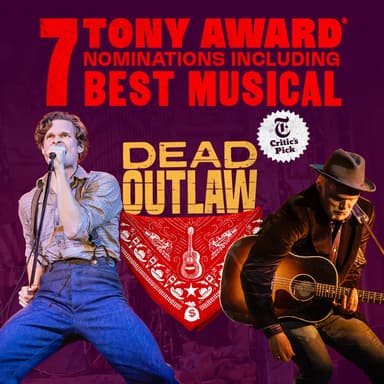 Poster of Dead Outlaw in New York.