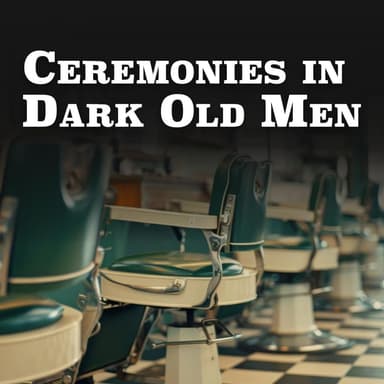 Poster of Ceremonies in Dark Old Men in New York.