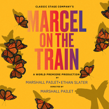 Poster of Marcel on the Train in New York.