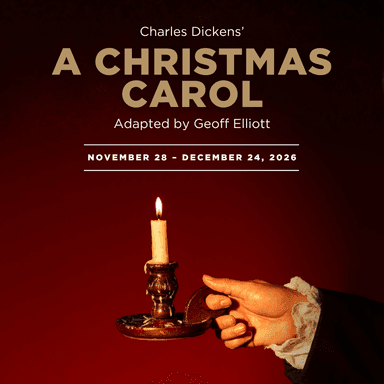 Poster of Christmas Carol in Pasadena.
