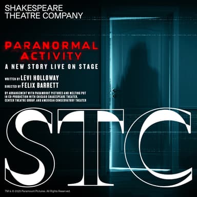 Poster of Paranormal Activity in Washington DC.