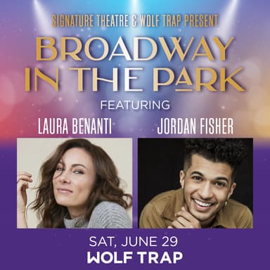 Poster of Signature Broadway in the Park in Vienna.