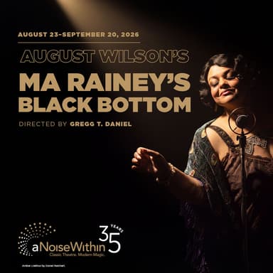 Poster of Ma Rainey's Black Bottom in LA.