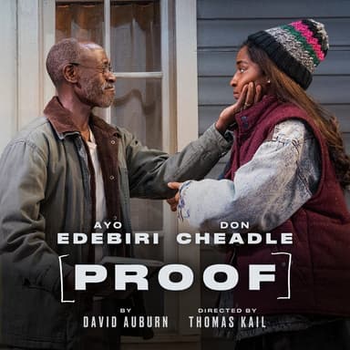 Poster of Proof on Broadway in New York.