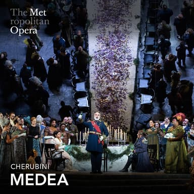 Poster of Medea in NYC.
