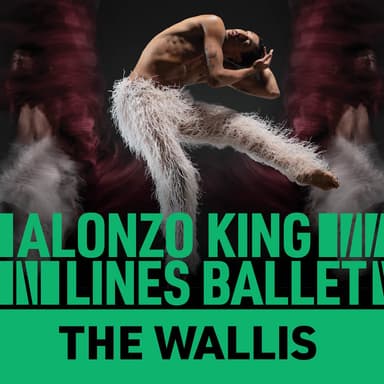 Poster of Alonzo King Lines Ballet in LA.