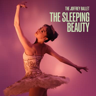 Poster of The Joffrey Ballet in The Sleeping Beauty in LA.