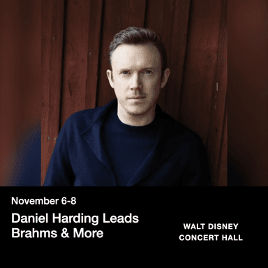 Poster of Daniel Harding & Leif Ove Andsnes in LA.