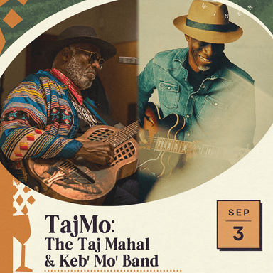 Poster of TajMo: The Taj Mahal & Keb' Mo' Band in SFO.