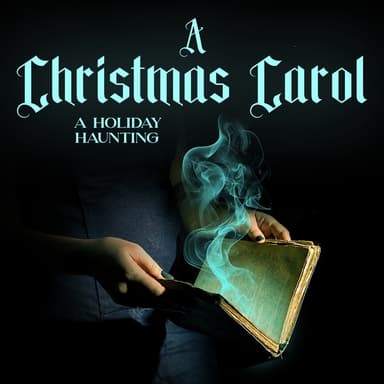 Poster of A Christmas Carol in Olney.
