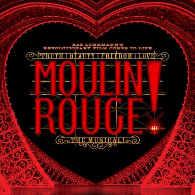 Square poster for Moulin Rouge