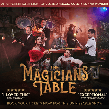 Poster for The Magician's Table in London