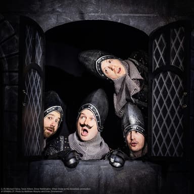 Poster of Spamalot in San Francisco.