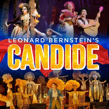 Poster of Candide in Los Angeles.